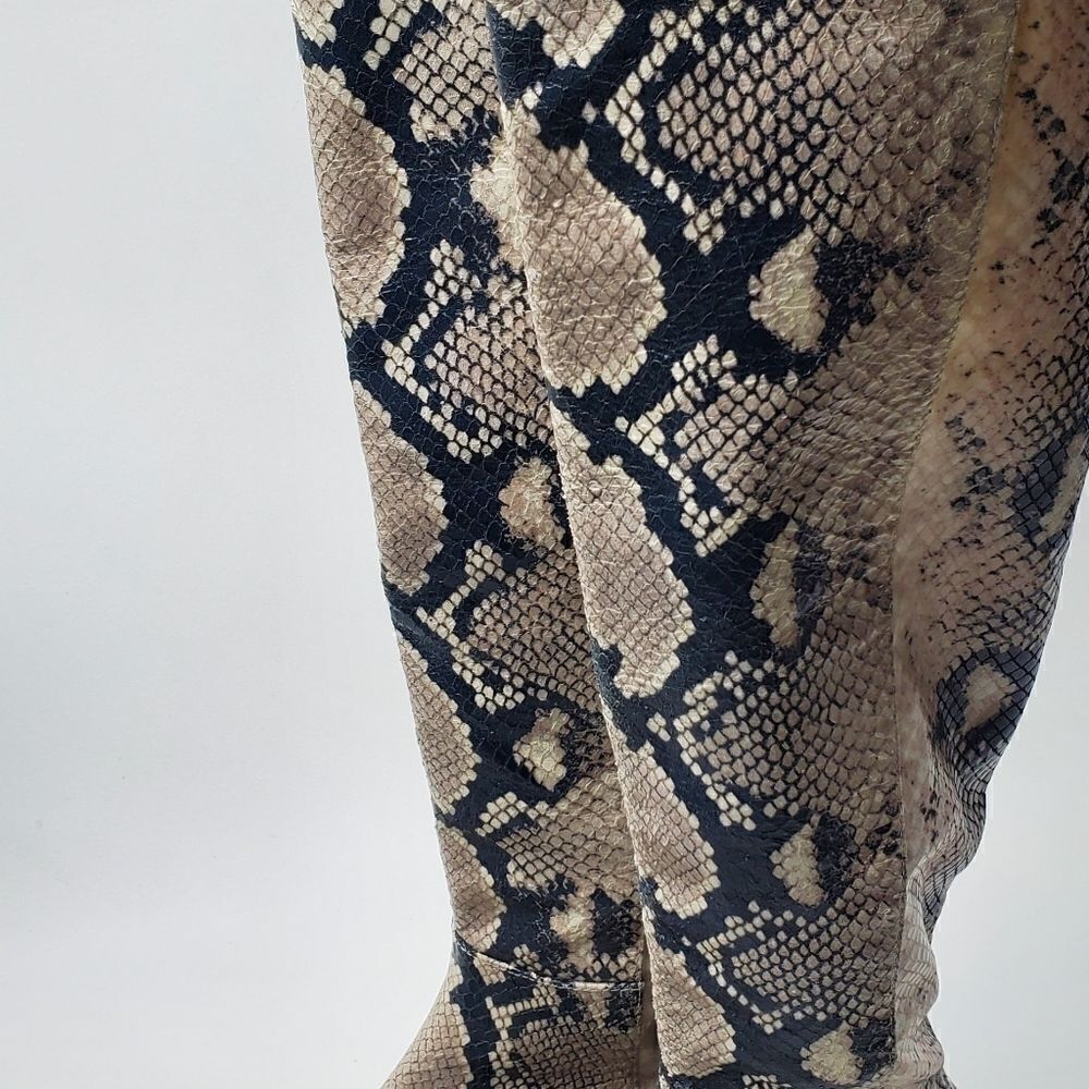 Stuart Weitzman pathython over the knee‎ flat hee… - image 9